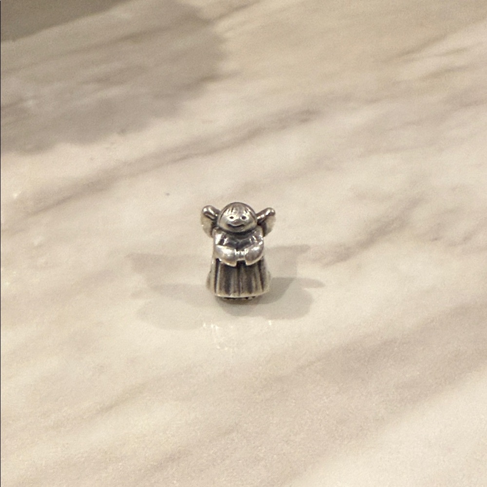 Silver Angel Charm P